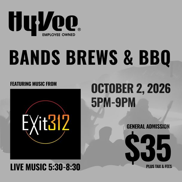 Bands, Brews & BBQ event by Hy-Vee