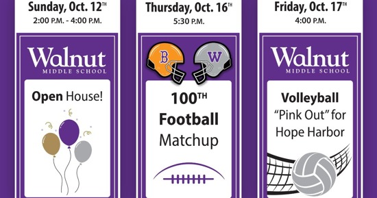Walnut Middle School to Celebrate 100th Anniversary with Homecoming Week and Community Events