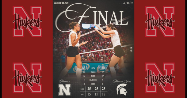 Photo Credit: @HuskerVB/X 