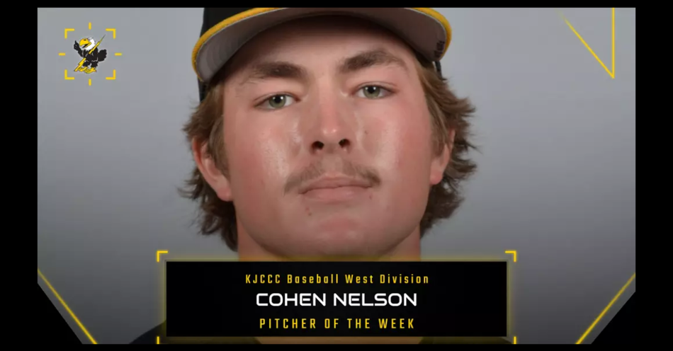 GISH Grad Named KJCCC Pitcher Of The Week 