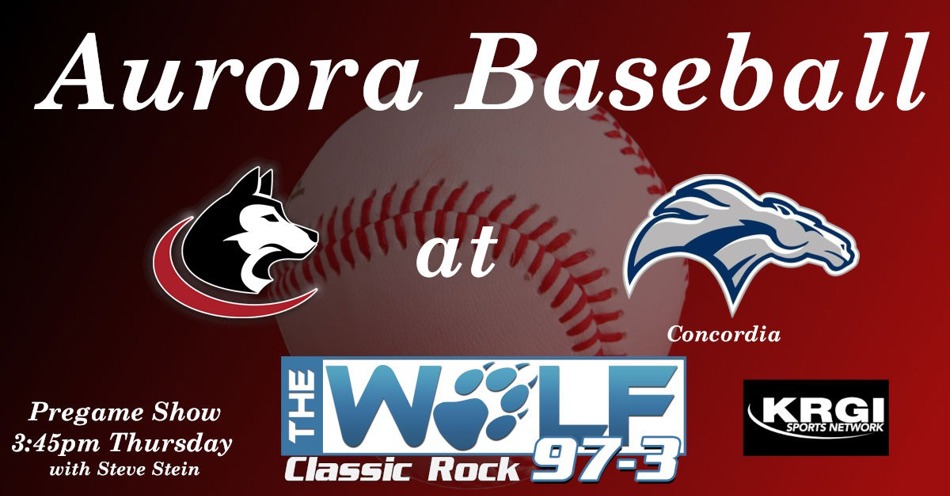 Aurora Baseball Falls to Concordia